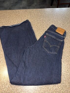 Levi's High Rise Wide Leg Jeans
